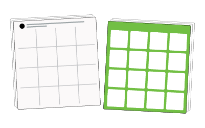 Format Fiches cartonnées