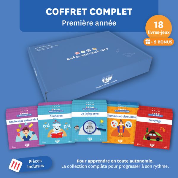 Auto-Correct-Art - Coffret complet - Première année