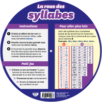 La roue des syllabes - Verso