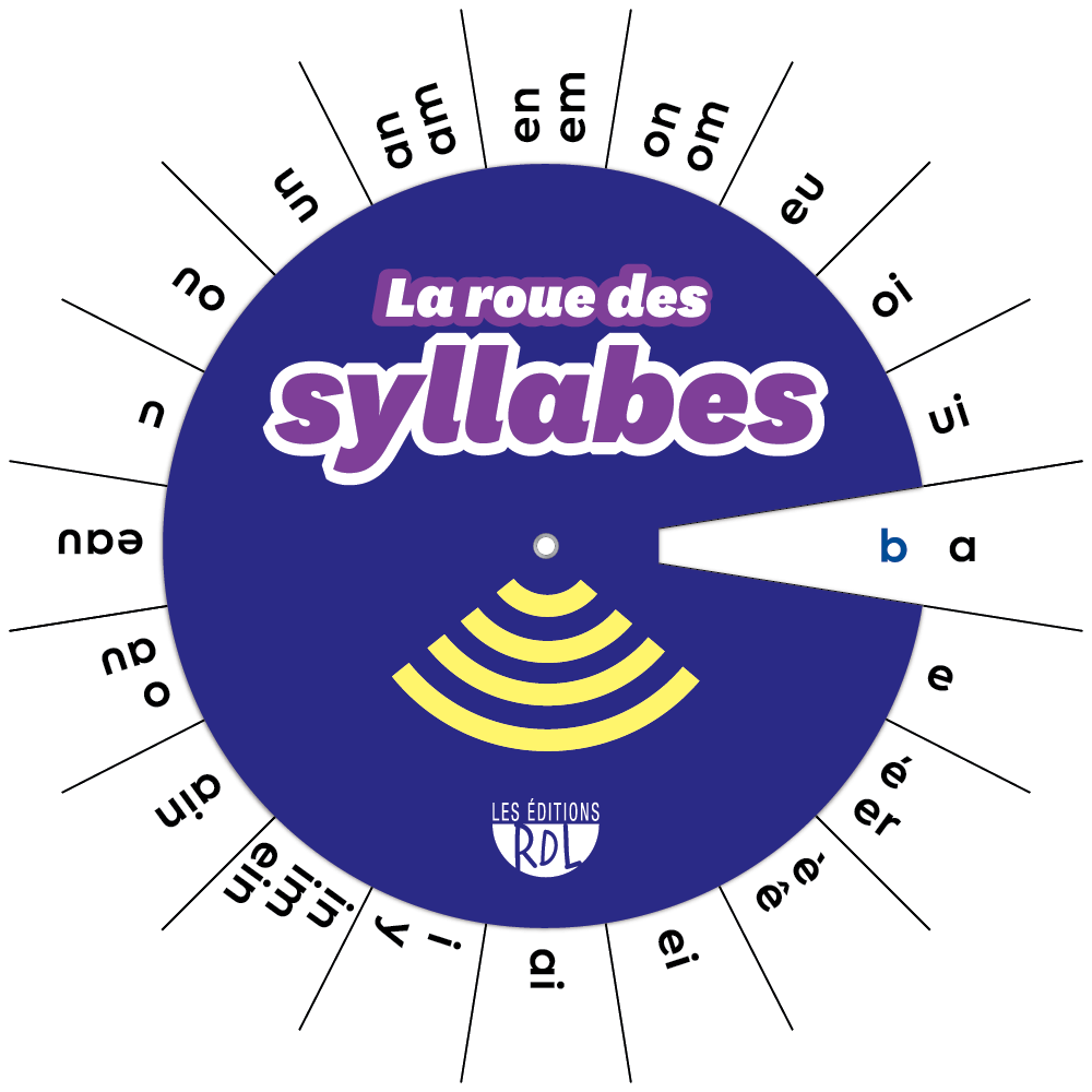 La roue des syllabes - Recto